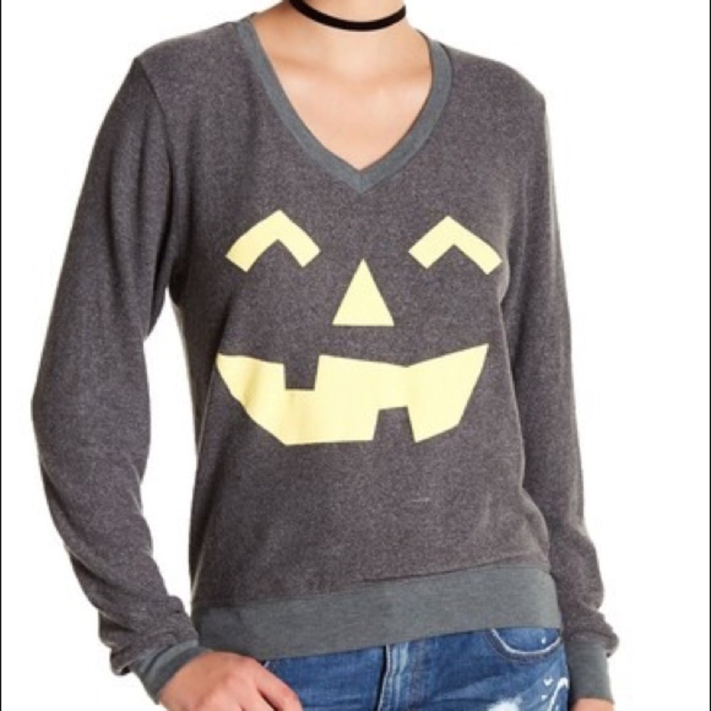 Wildfox Jack O Lantern Sweater